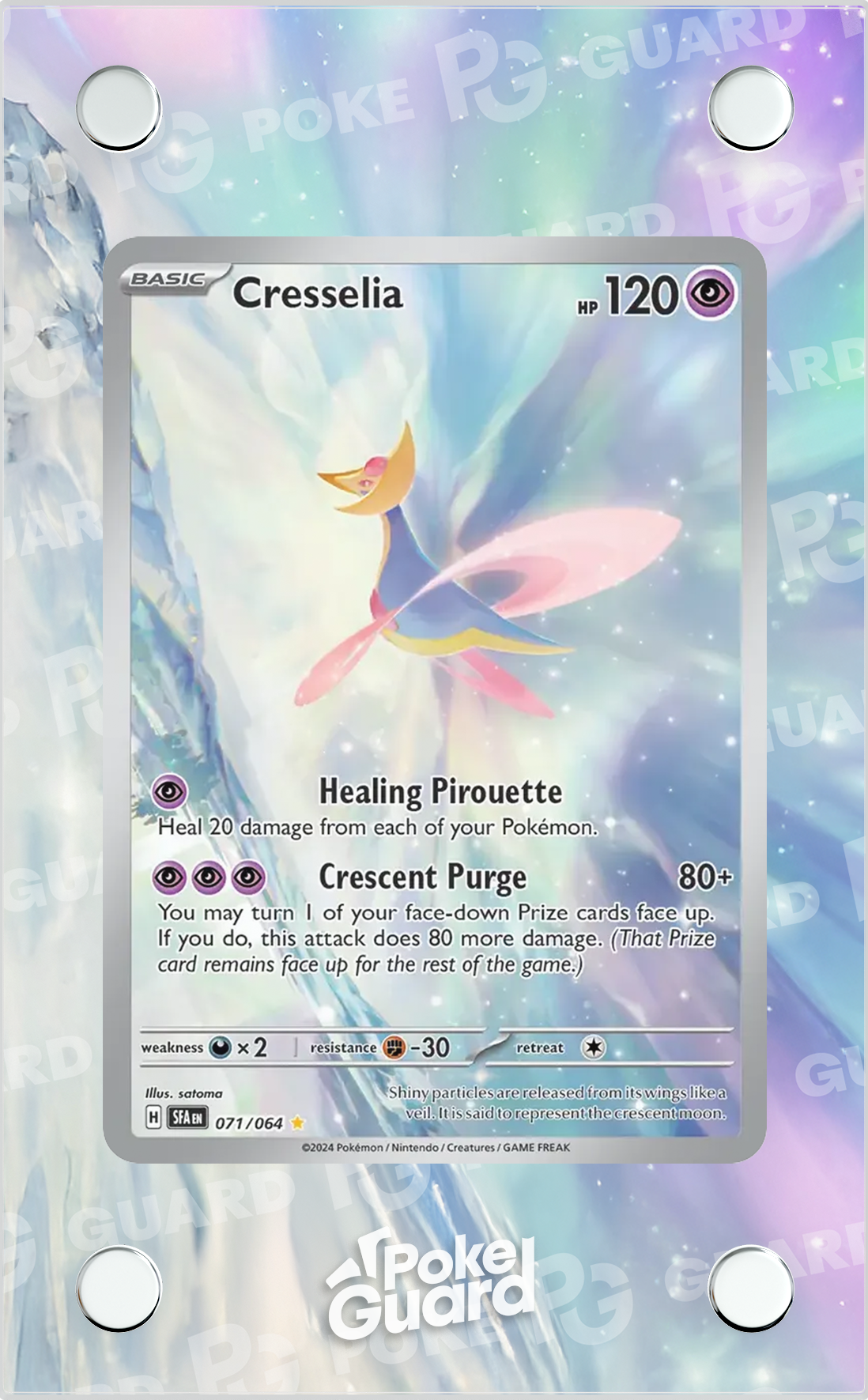 shiny cresselia pokemon card | Diamond & PearlGreat Encounters Psychic / 120 / Basic Attack 1 Cresselia Shiny or Non 6