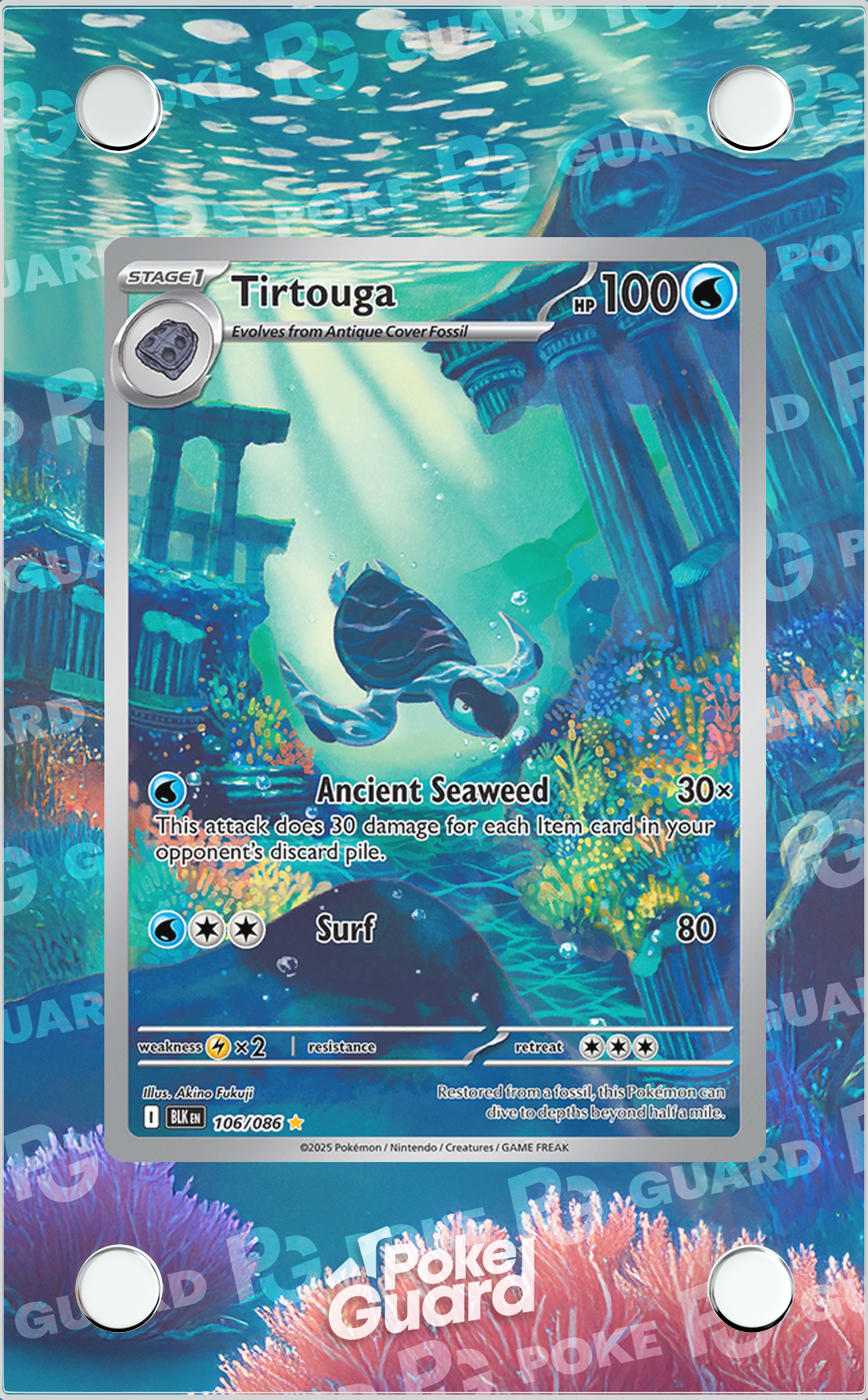 106 102 pokemon card Tirtouga (106/086) – PokeGuard