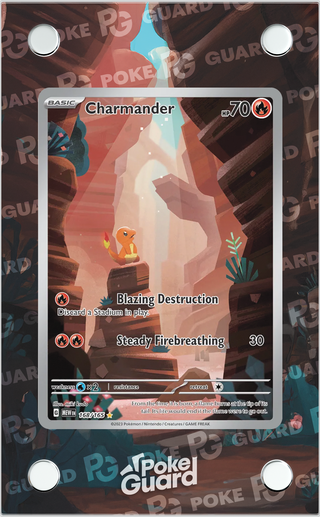 Charmander (168/165) PokeGuard Charmander (168/165) PokeGuard