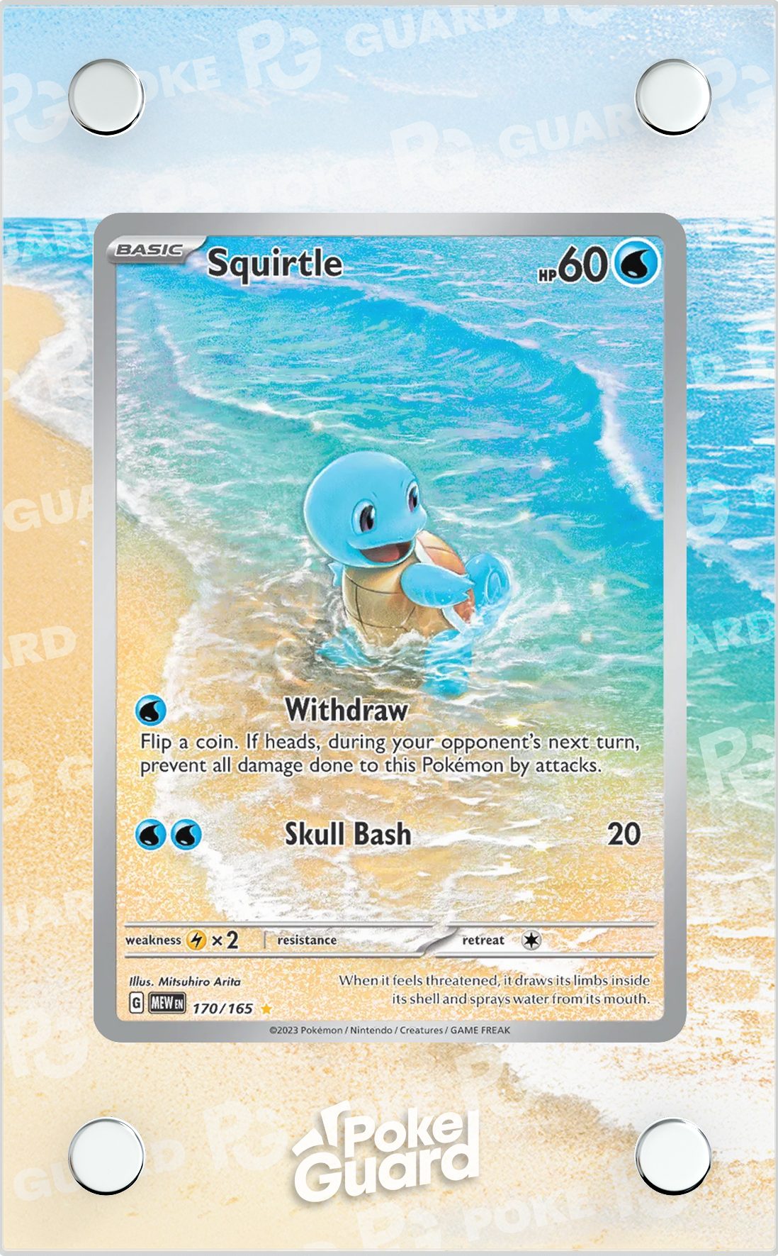 Squirtle (170/165) PokeGuard Squirtle (170/165) PokeGuard