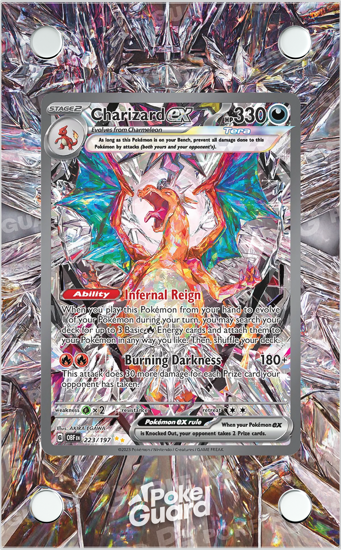 Charizard EX (223/197) PokeGuard Charizard EX (223/197) PokeGuard