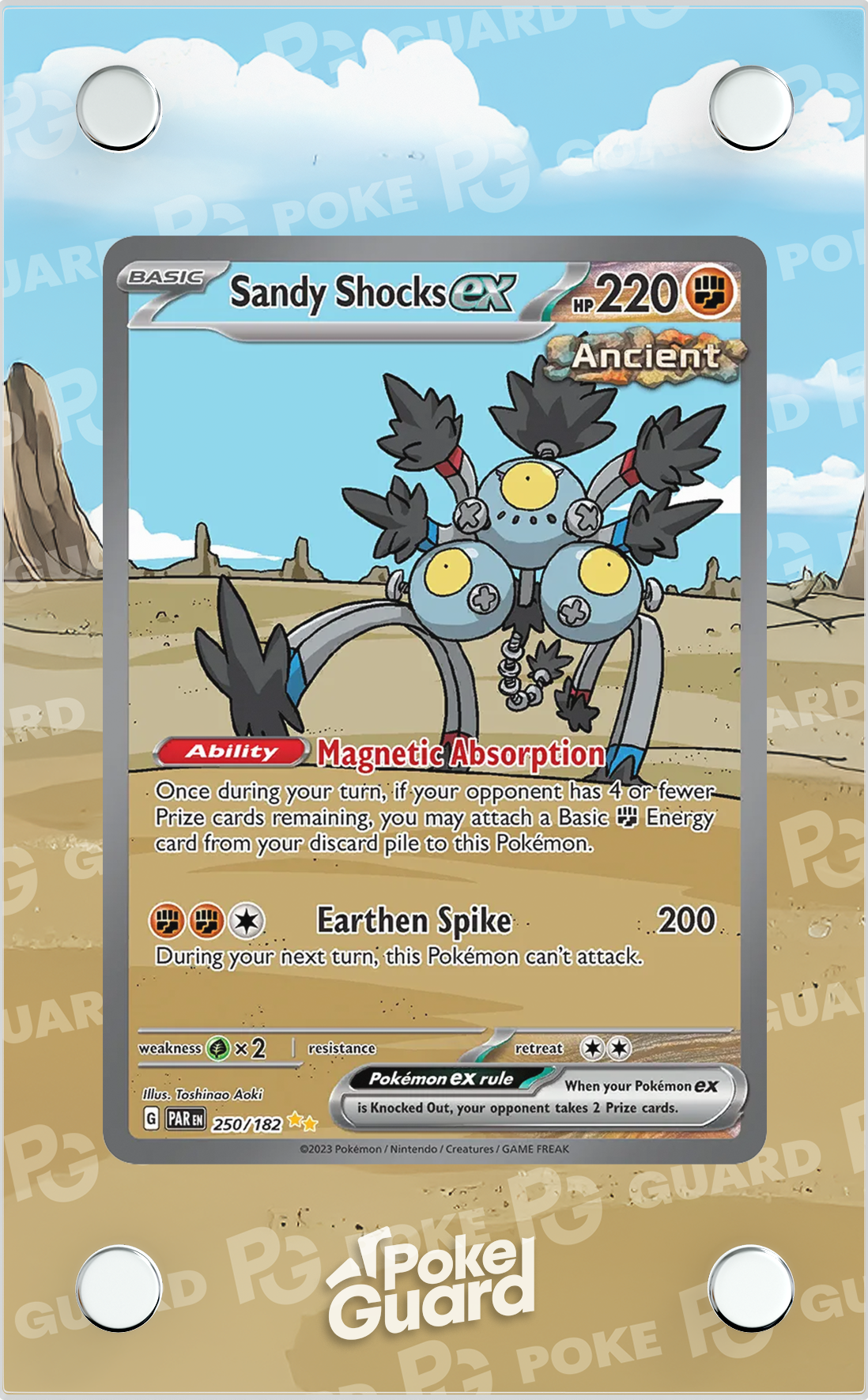Sandy shocks EX (250/182) Sandy shocks EX (250/182)