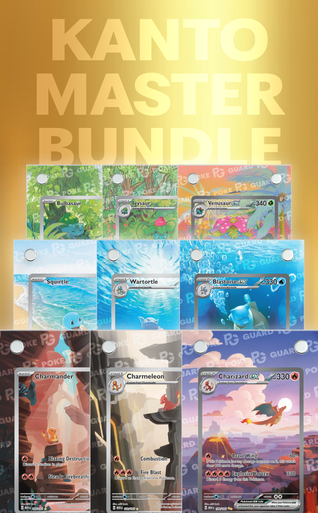Kanto Master Bundle PokeGuard Kanto Master Bundle PokeGuard