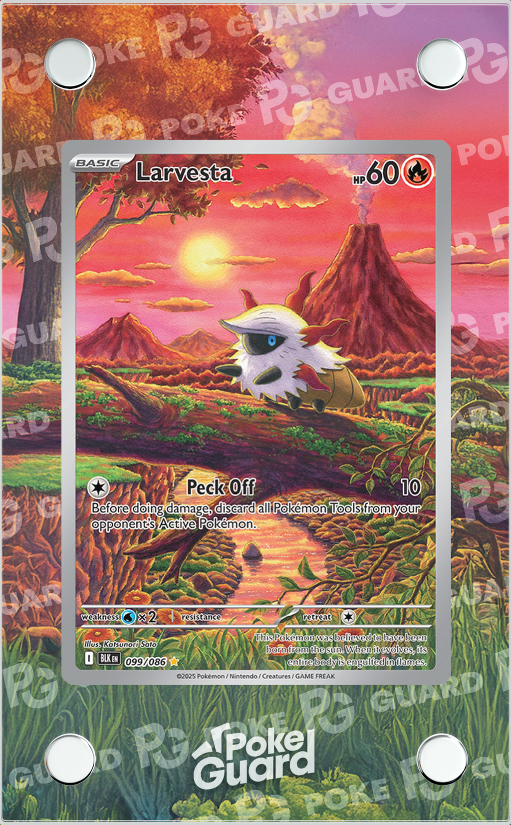 Larvesta (099/086) PokeGuard Larvesta (099/086) PokeGuard