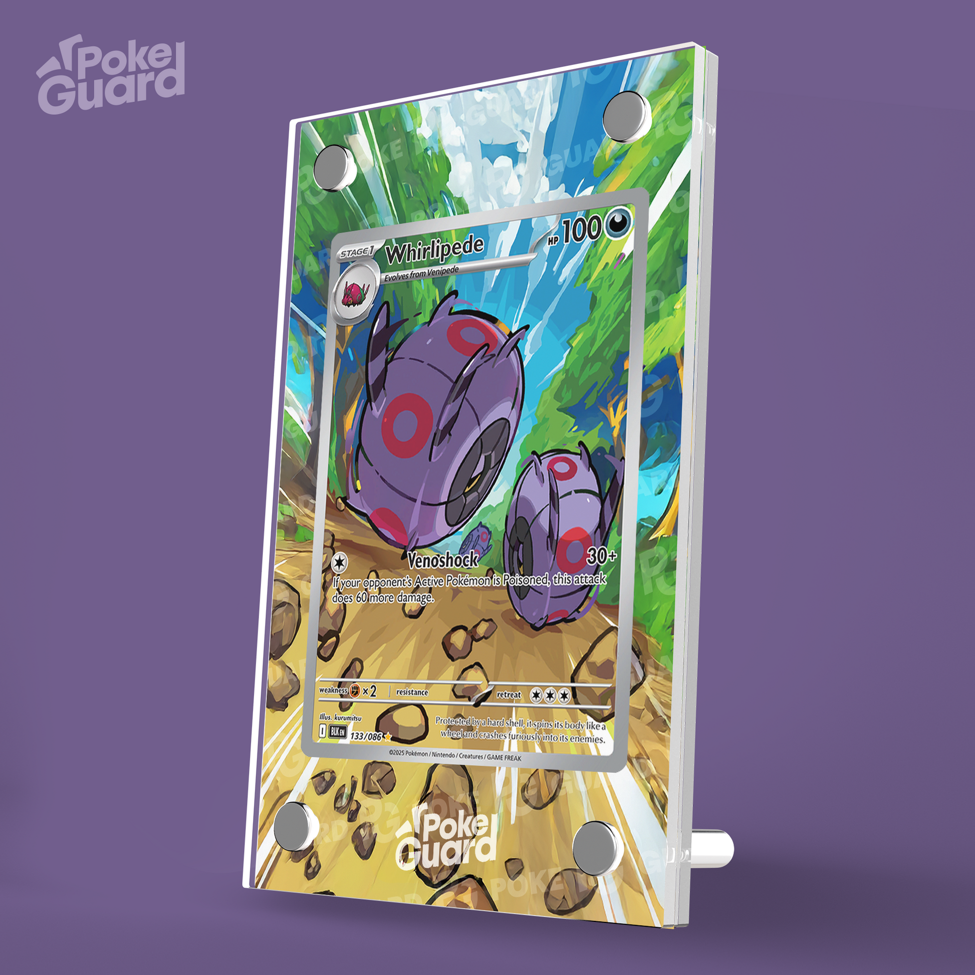 kurumitsu pokemon cards Whirlipede (133/086) – PokeGuard