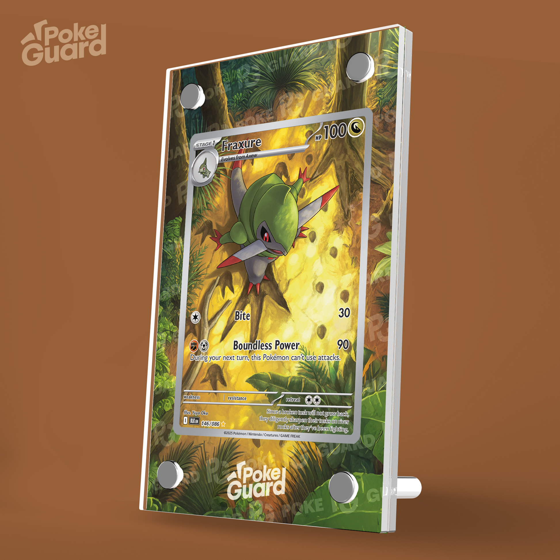 pokemon fraxure card Fraxure (146/086)