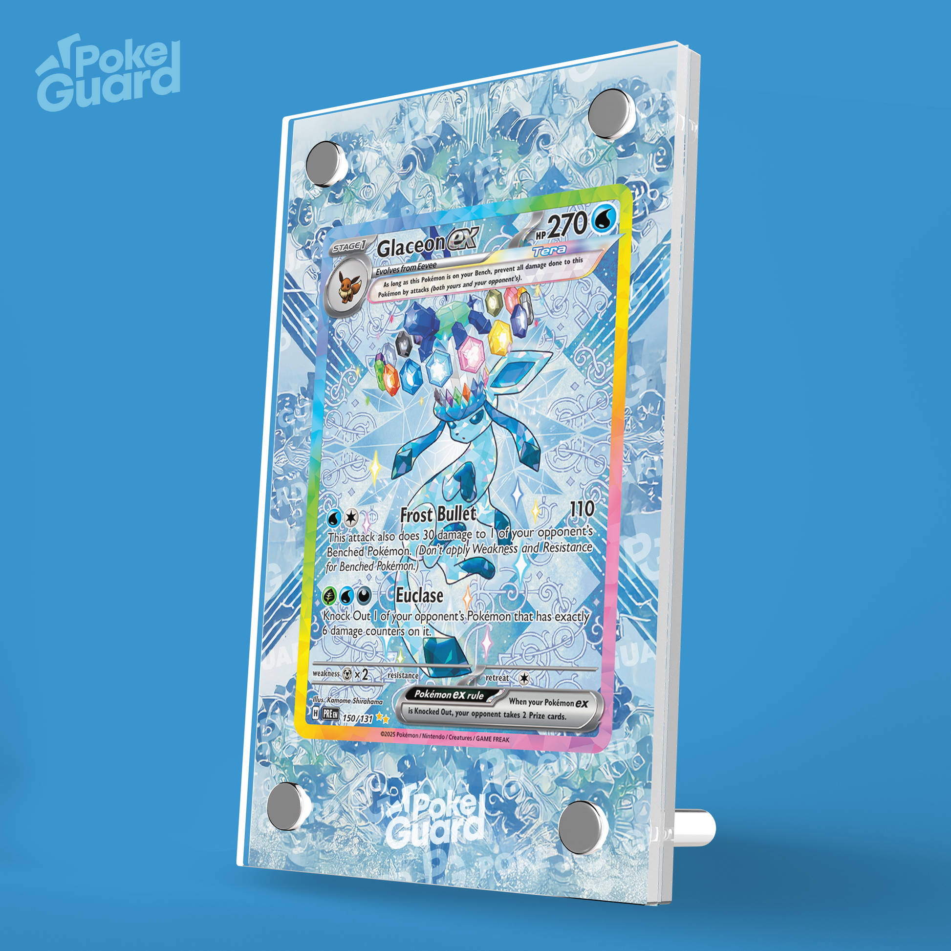 Glaceon EX (150/131) PokeGuard Glaceon EX (150/131) PokeGuard