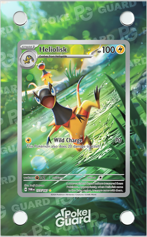 heliolisk pokemon card Heliolisk - 229/217 - ME: Ascended Heroes