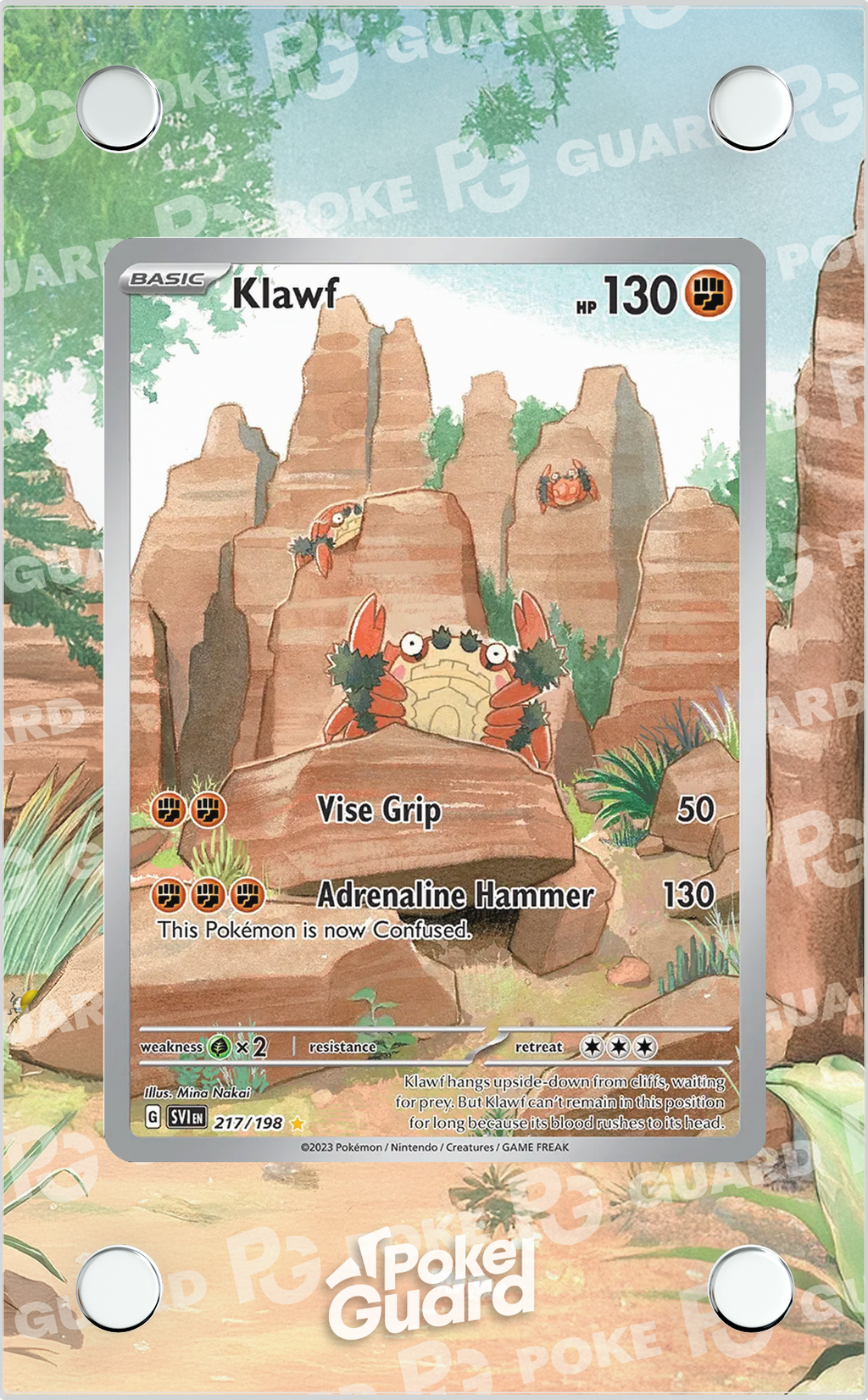 klawf full art pokemon card Klawf (217/198)