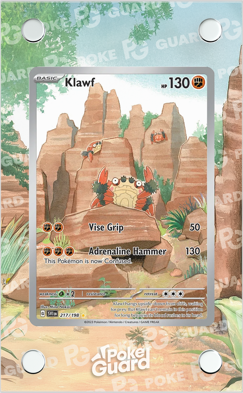klawf full art pokemon card Klawf (217/198)