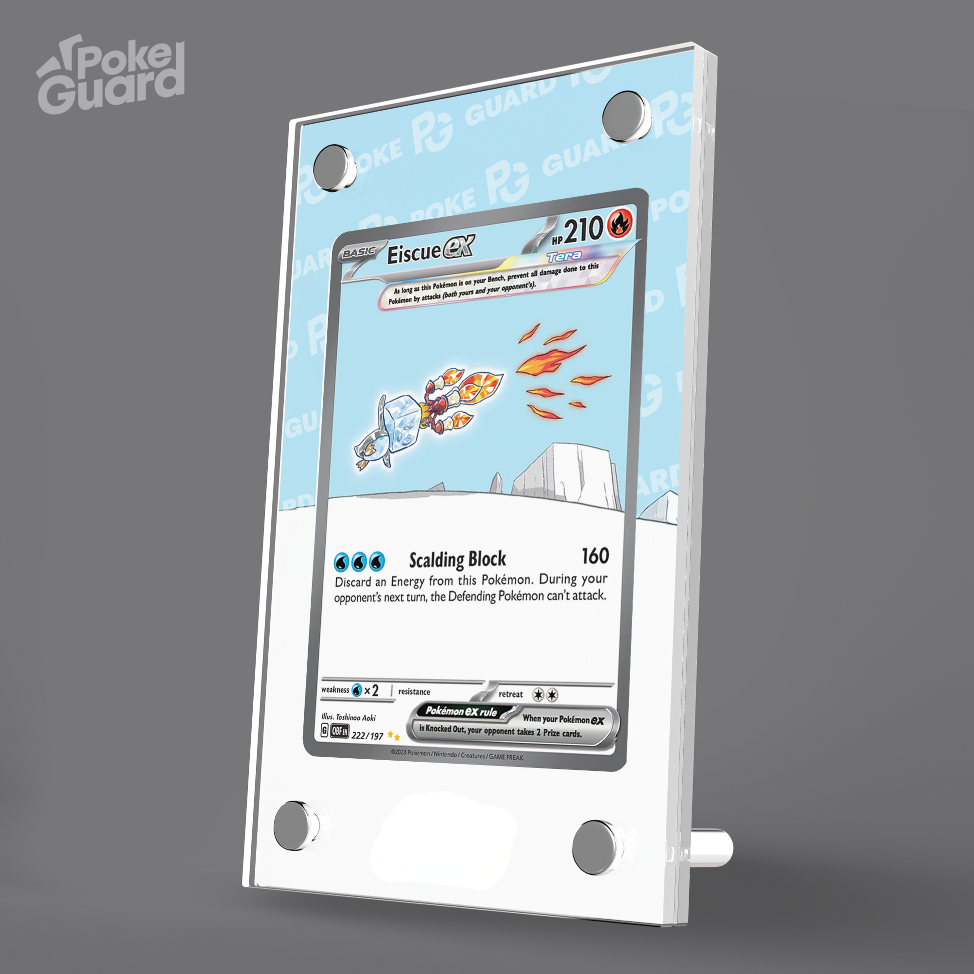 Eiscue EX (222/197) PokeGuard Eiscue EX (222/197) PokeGuard