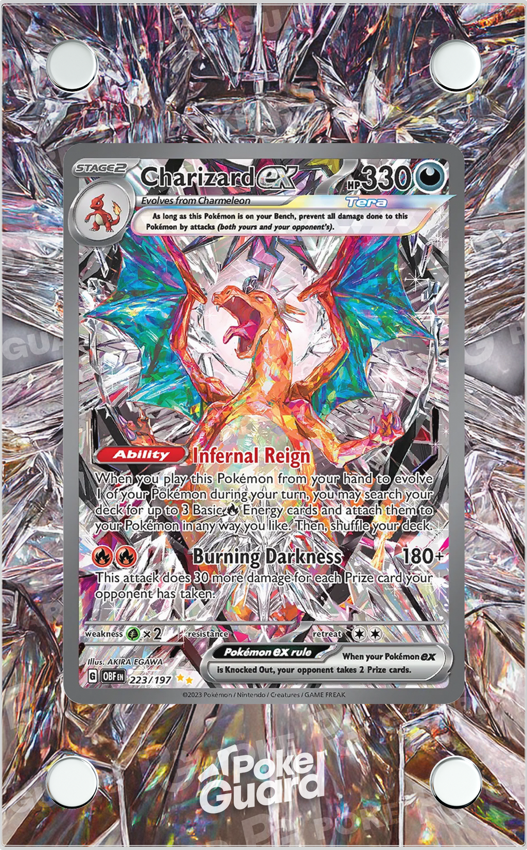 Charizard EX (223/197) PokeGuard Charizard EX (223/197) PokeGuard