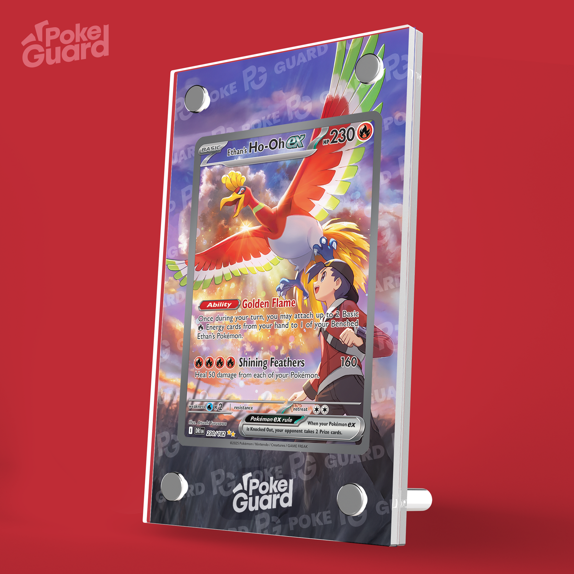 Ethan's Ho-Oh EX (230/182) PokeGuard Ethan's Ho-Oh EX (230/182) PokeGuard