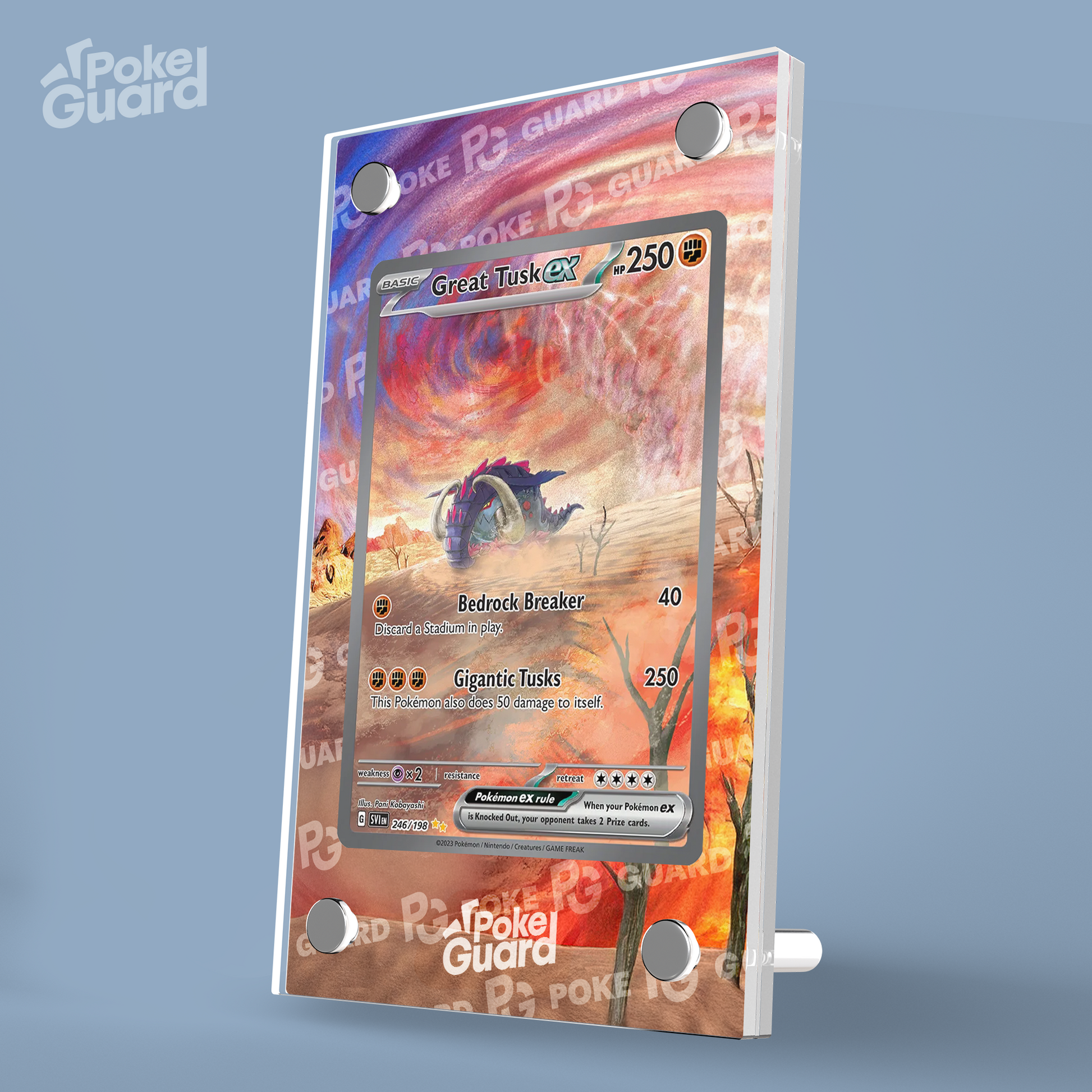 Great Tusk EX (246/198) PokeGuard Great Tusk EX (246/198) PokeGuard