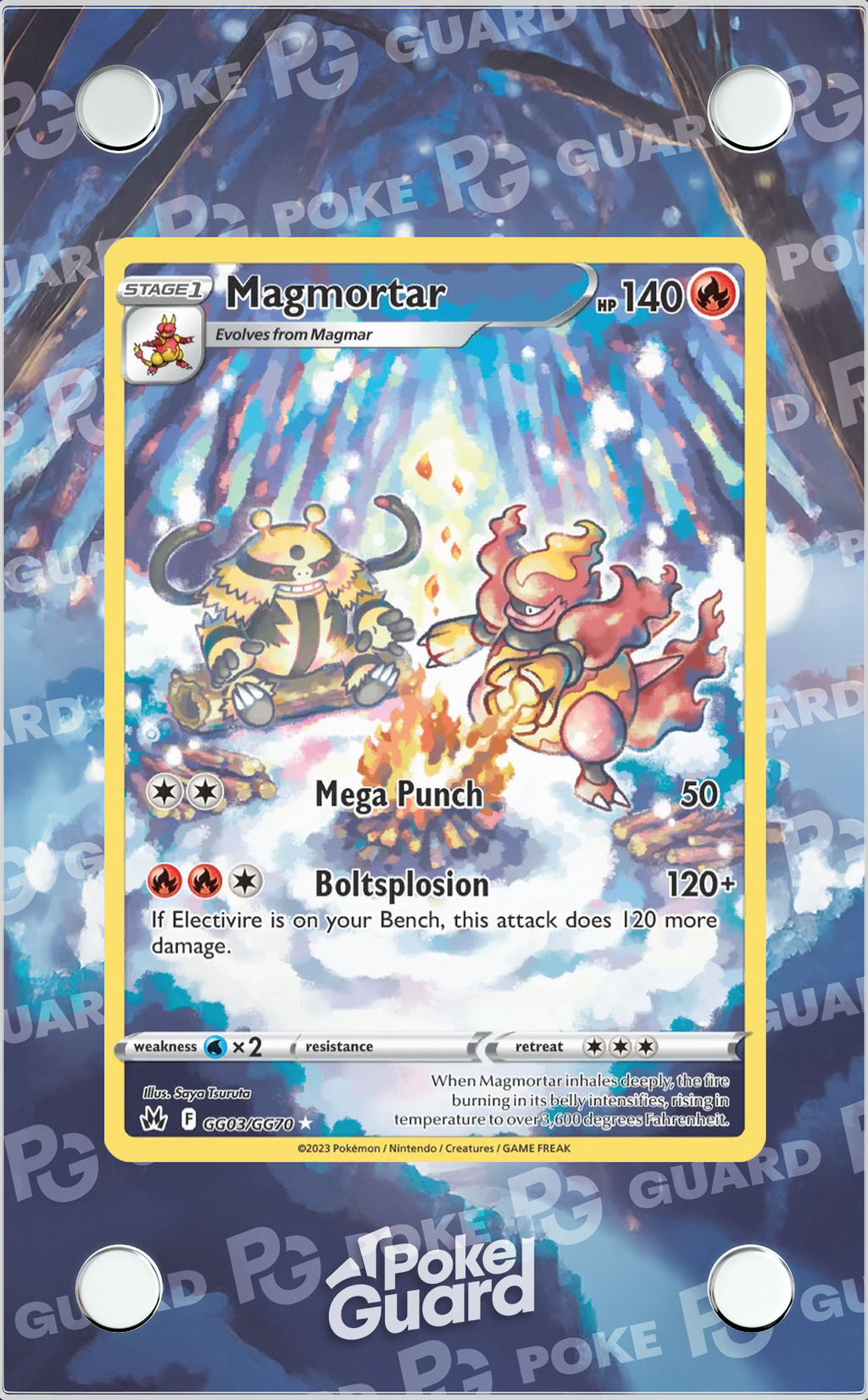 Magmortar (GG03/GG70) PokeGuard Magmortar (GG03/GG70) PokeGuard