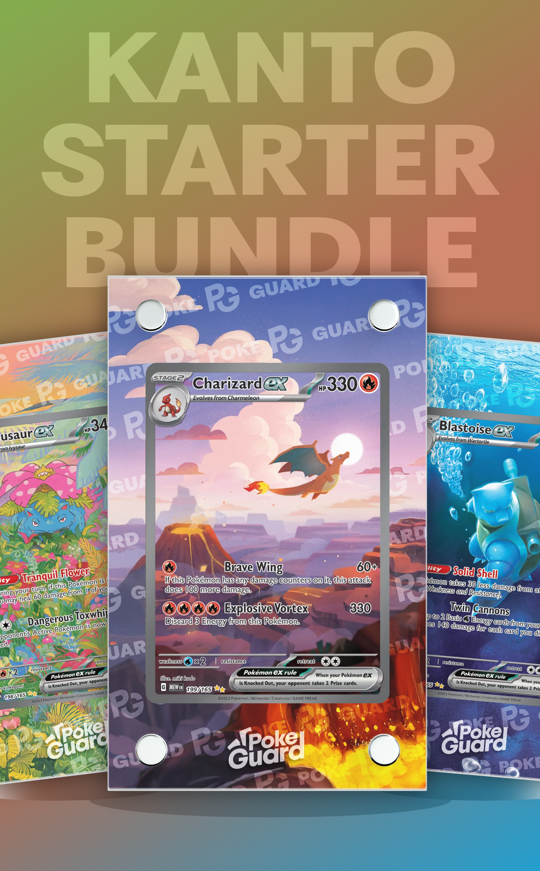 Kanto Starter Bundle 4